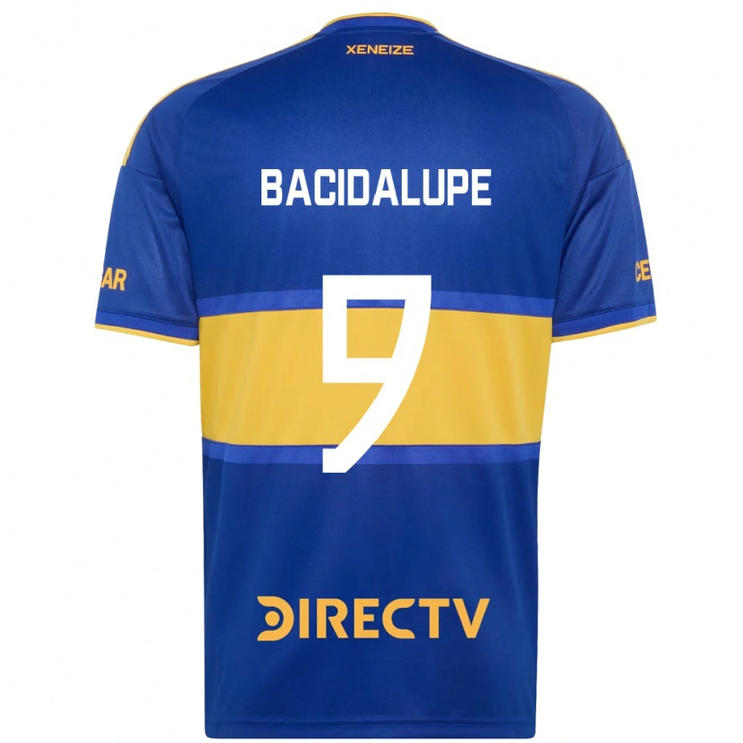 Danxen Mulher Camisola Rodrigo Bacidalupe #9 Azul Real Amarelo Principal 2026/27 Camisa