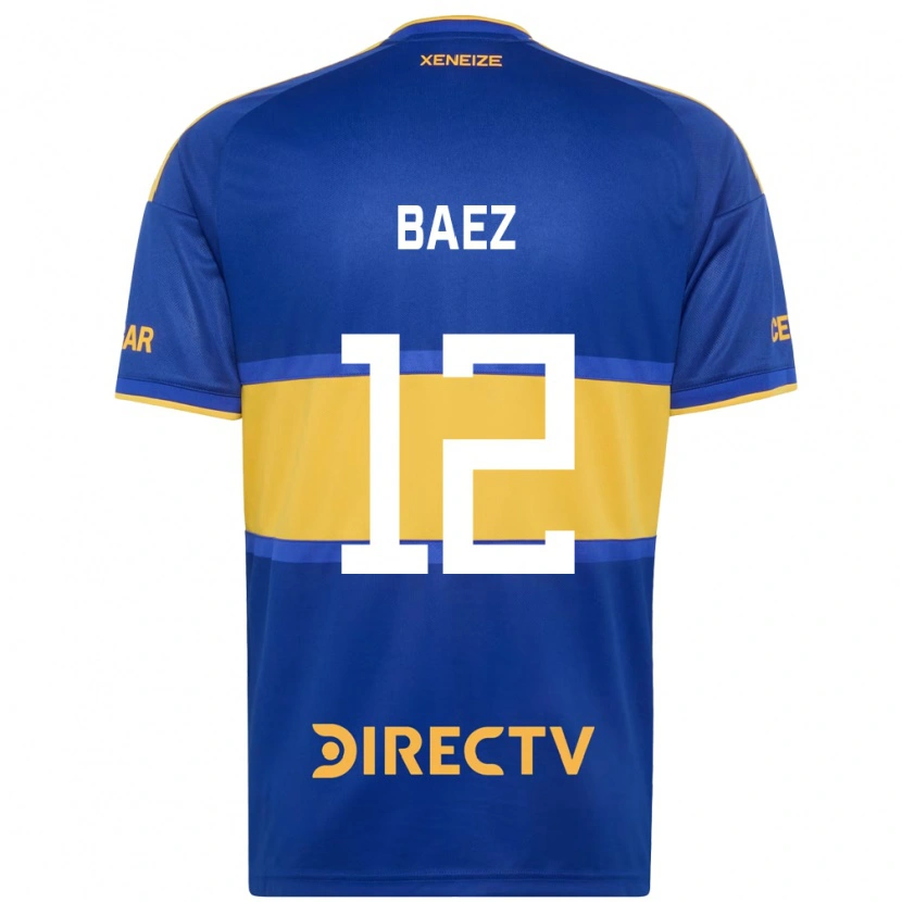 Danxen Mulher Camisola Tomás Baez #12 Azul Real Amarelo Principal 2026/27 Camisa