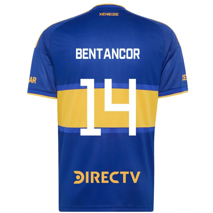 Danxen Mulher Camisola Thomás Bentancor #14 Azul Real Amarelo Principal 2026/27 Camisa
