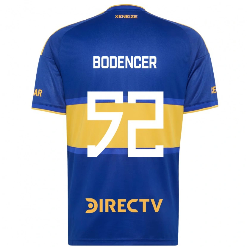 Danxen Mulher Camisola Erik Bodencer #52 Azul Real Amarelo Principal 2026/27 Camisa
