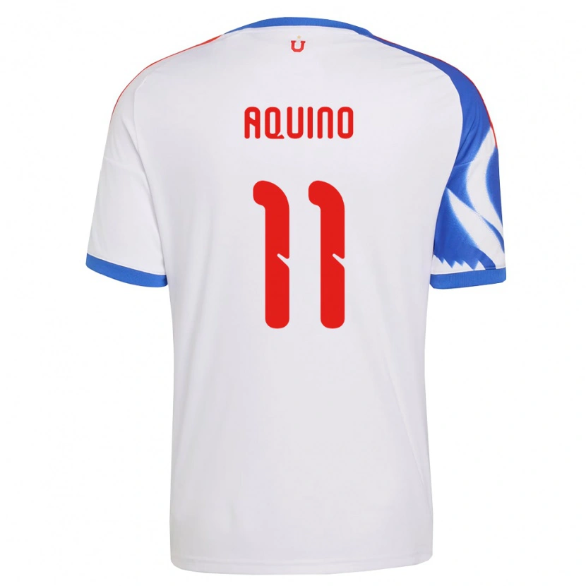 Danxen Mulher Camisola Yisel Aquino #11 Branco Azul Marinho Alternativa 2026/27 Camisa