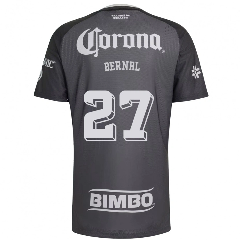 Danxen Mulher Camisola Mayra Pelayo Bernal #27 Cinza Branco Preto Alternativa 2026/27 Camisa
