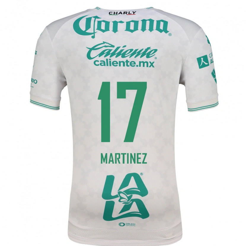 Danxen Mulher Camisola Marianne Martinez #17 Verde Claro Branco Alternativa 2026/27 Camisa
