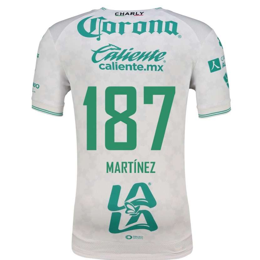 Danxen Mulher Camisola Thiago Martínez #187 Verde Claro Branco Alternativa 2026/27 Camisa