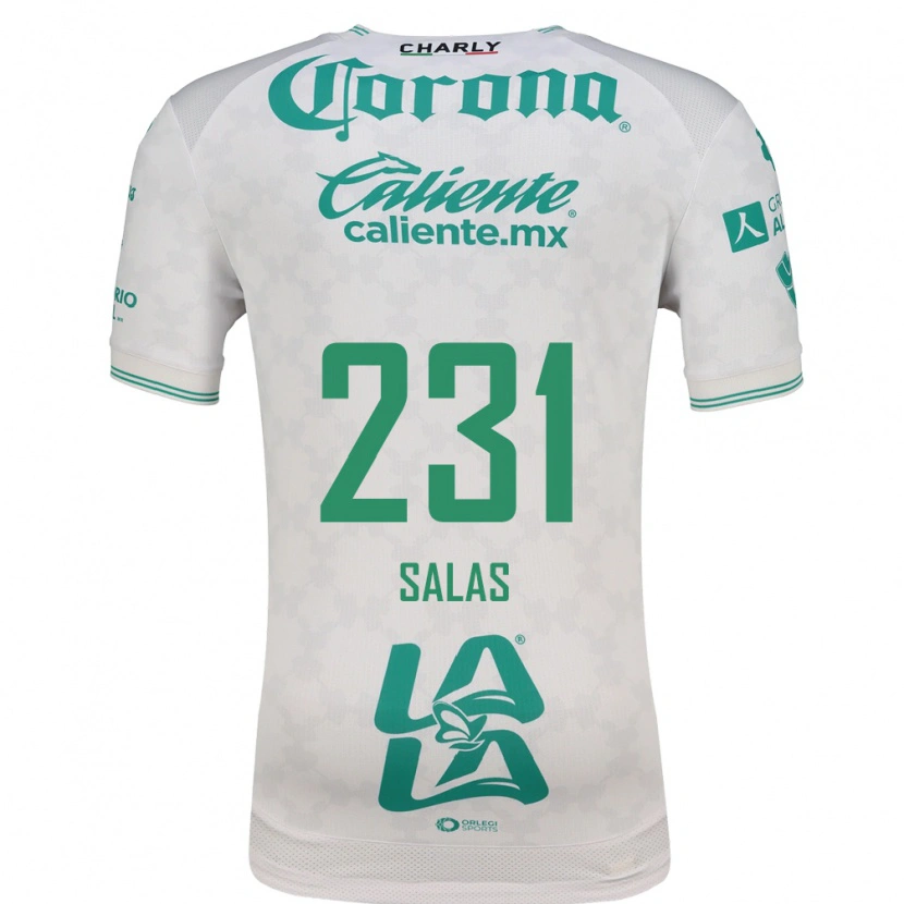 Danxen Mulher Camisola Addiel Salas #231 Verde Claro Branco Alternativa 2026/27 Camisa
