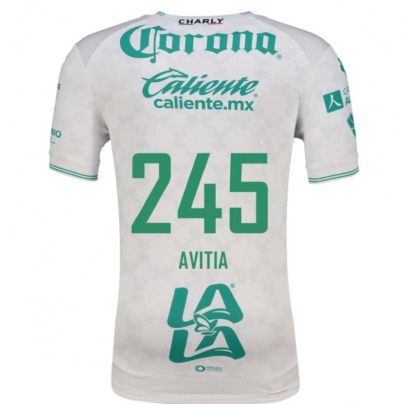 Danxen Mulher Camisola Samuel Avitia #245 Verde Claro Branco Alternativa 2026/27 Camisa