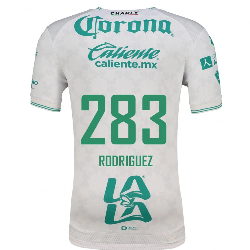 Danxen Mulher Camisola Juan Rodríguez #283 Verde Claro Branco Alternativa 2026/27 Camisa