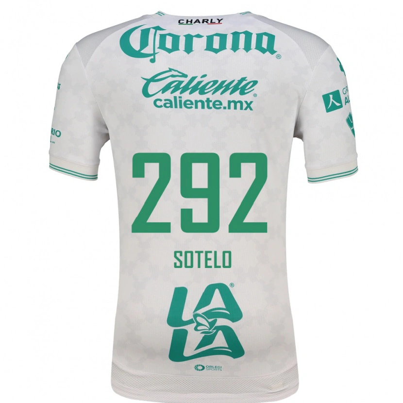 Danxen Mulher Camisola José Sotelo #292 Verde Claro Branco Alternativa 2026/27 Camisa