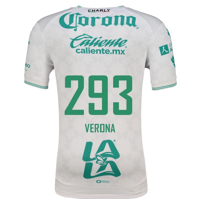 Danxen Mulher Camisola Jesús Verona #293 Verde Claro Branco Alternativa 2026/27 Camisa