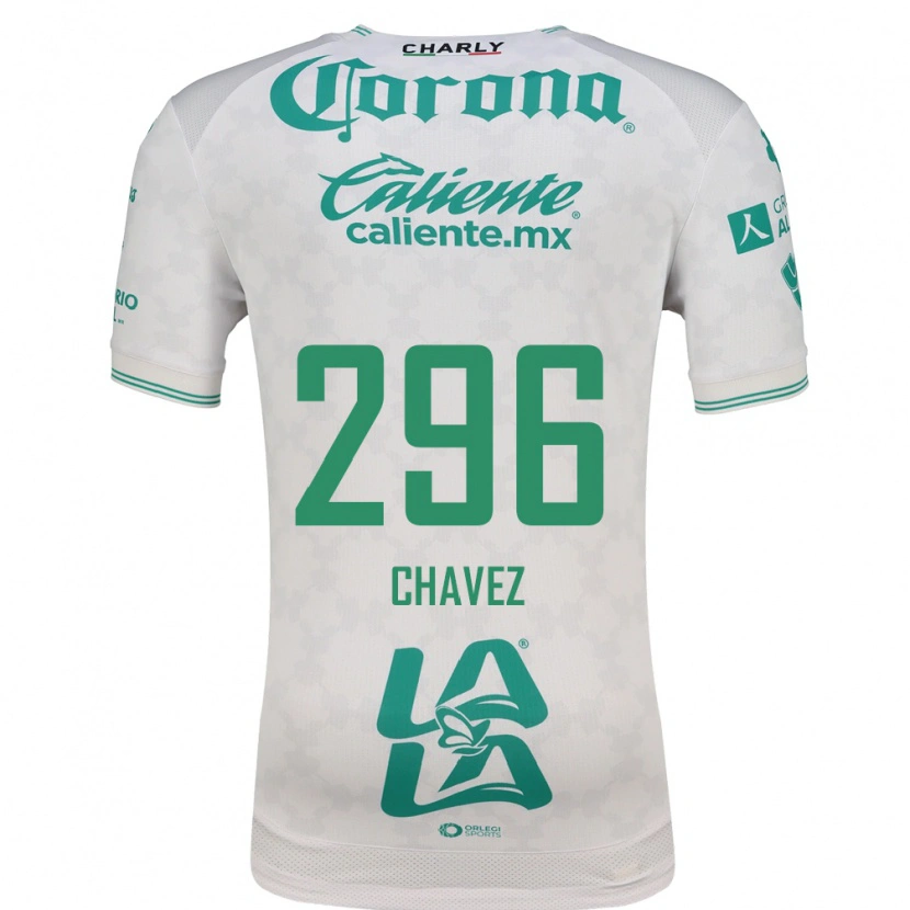 Danxen Mulher Camisola Justin Chávez #296 Verde Claro Branco Alternativa 2026/27 Camisa