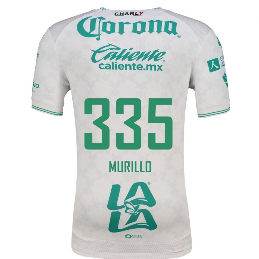 Danxen Mulher Camisola Doryan Murillo #335 Verde Claro Branco Alternativa 2026/27 Camisa