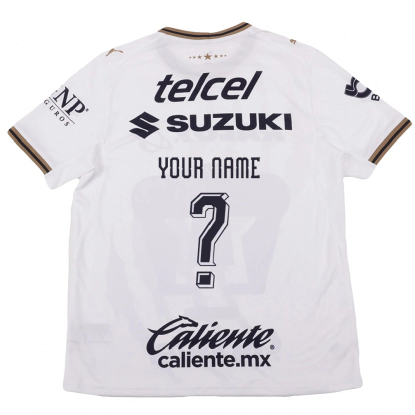 Danxen Mulher Camisola Seu Nome #0 Branco Preto Marrom Alternativa 2026/27 Camisa