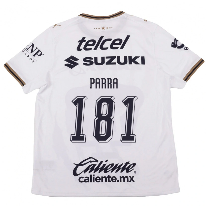 Danxen Mulher Camisola Rodrigo Parra #181 Branco Preto Marrom Alternativa 2026/27 Camisa