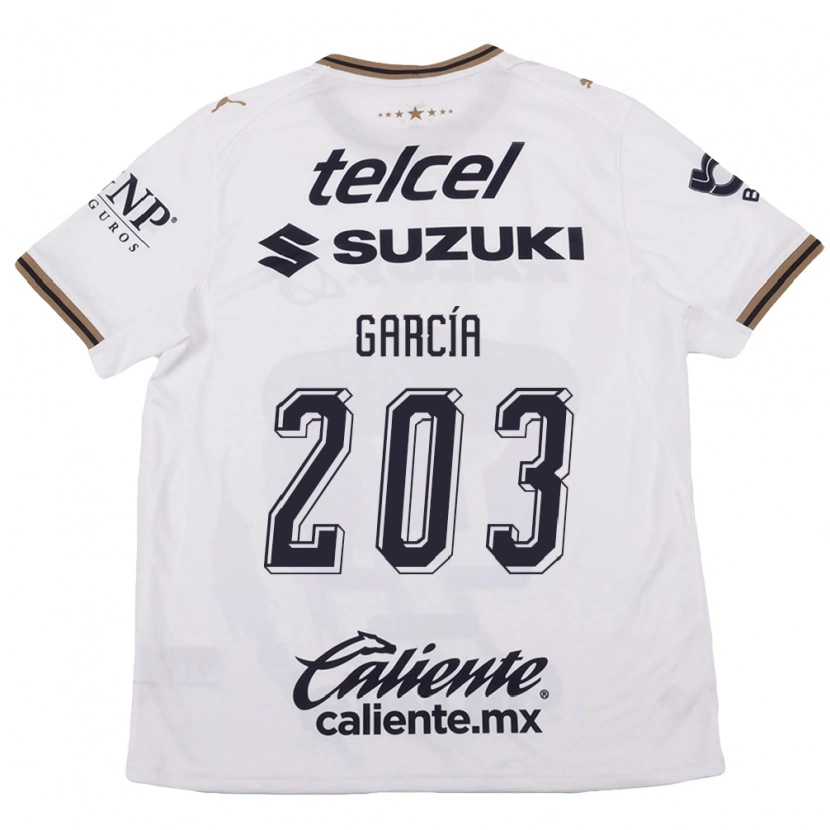 Danxen Mulher Camisola Stanley García #203 Branco Preto Marrom Alternativa 2026/27 Camisa