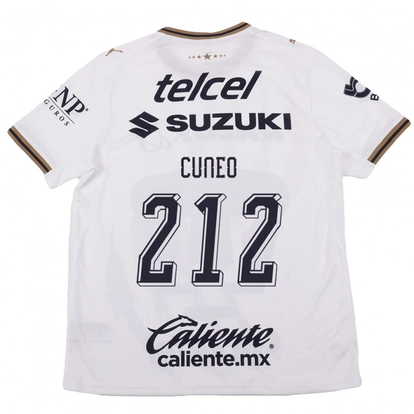 Danxen Mulher Camisola Kevin Cuneo #212 Branco Preto Marrom Alternativa 2026/27 Camisa