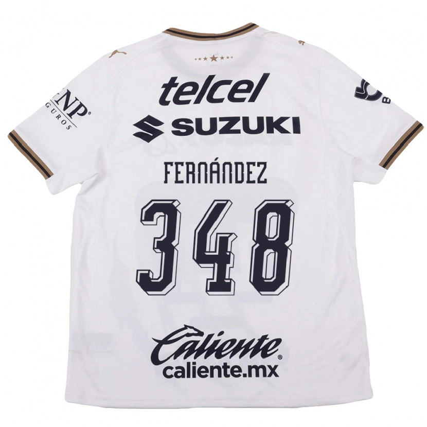 Danxen Mulher Camisola Yerik Fernández #348 Branco Preto Marrom Alternativa 2026/27 Camisa