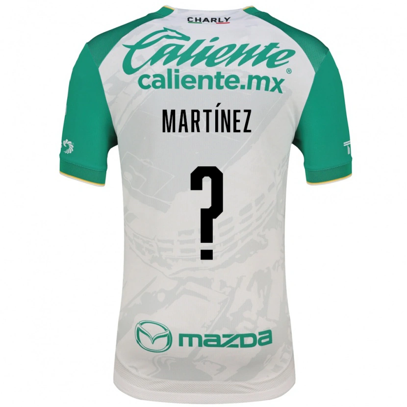 Danxen Mulher Camisola Edson Martínez #0 Verde Claro Branco Alternativa 2026/27 Camisa