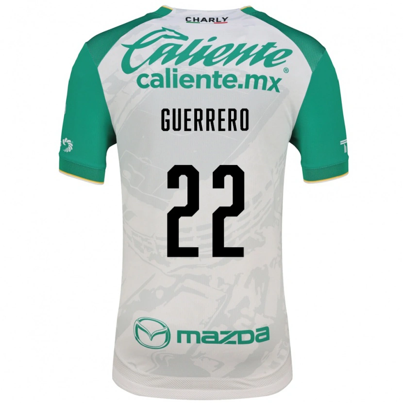 Danxen Mulher Camisola África Guerrero #22 Verde Claro Branco Alternativa 2026/27 Camisa