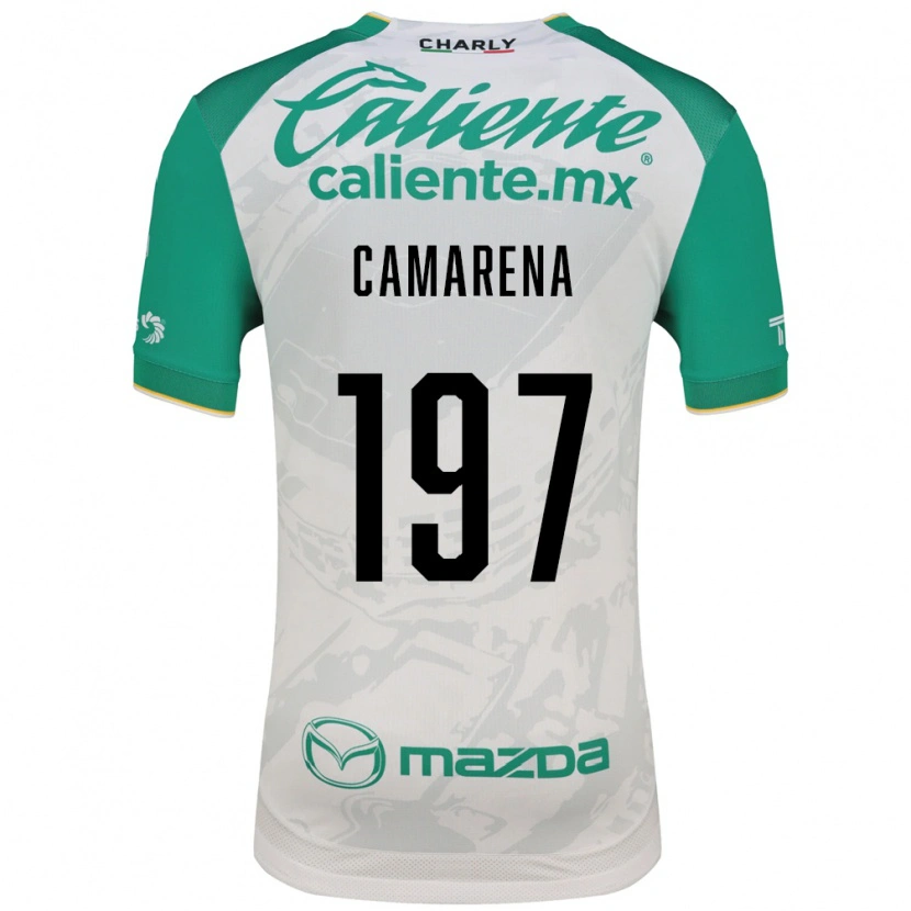 Danxen Mulher Camisola Gael Camarena #197 Verde Claro Branco Alternativa 2026/27 Camisa