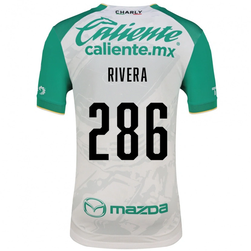 Danxen Mulher Camisola Marcelo Rivera #286 Verde Claro Branco Alternativa 2026/27 Camisa
