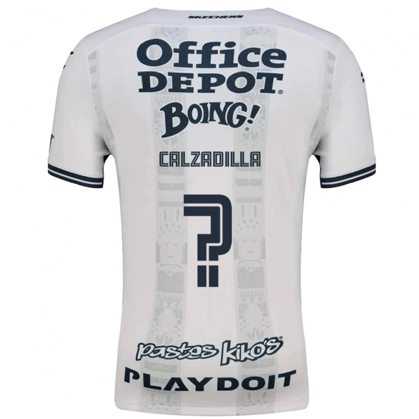 Danxen Mulher Camisola Luis Calzadilla #0 Vermelho Branco Preto Alternativa 2026/27 Camisa