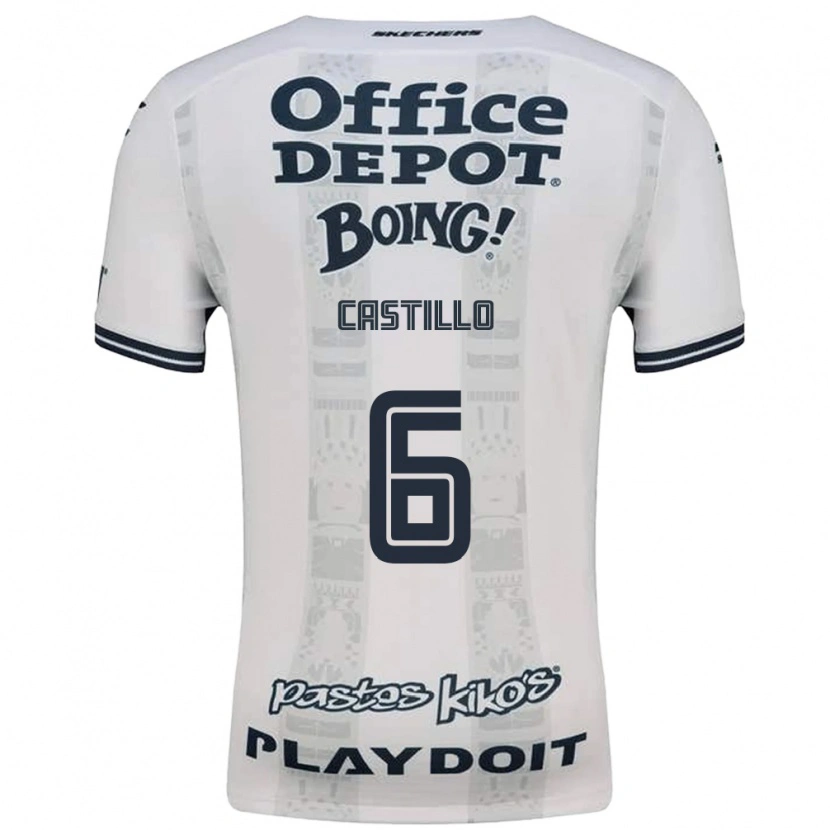 Danxen Mulher Camisola Byron Castillo #6 Vermelho Branco Preto Alternativa 2026/27 Camisa
