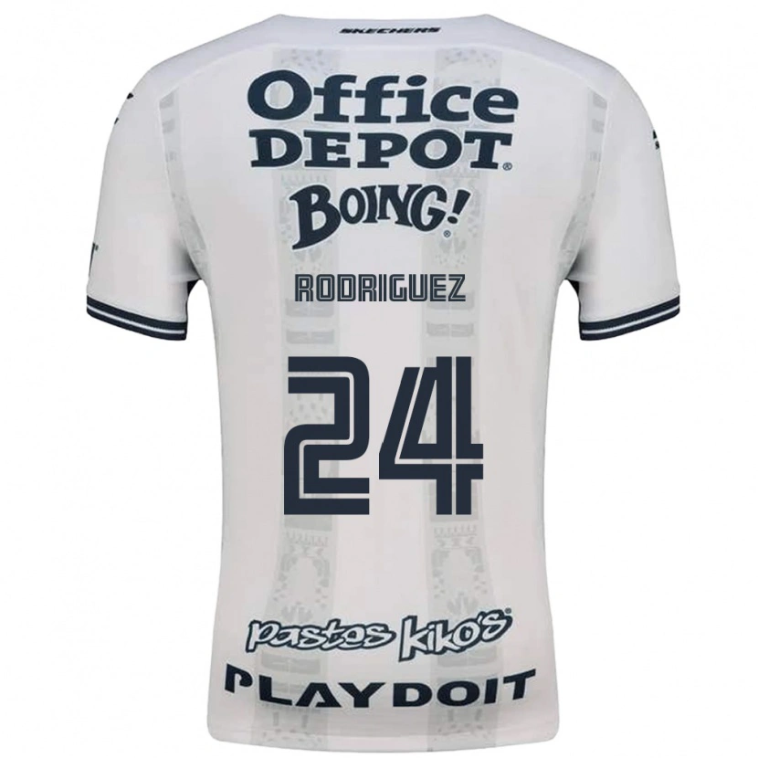 Danxen Mulher Camisola Luis Rodriguez #24 Vermelho Branco Preto Alternativa 2026/27 Camisa