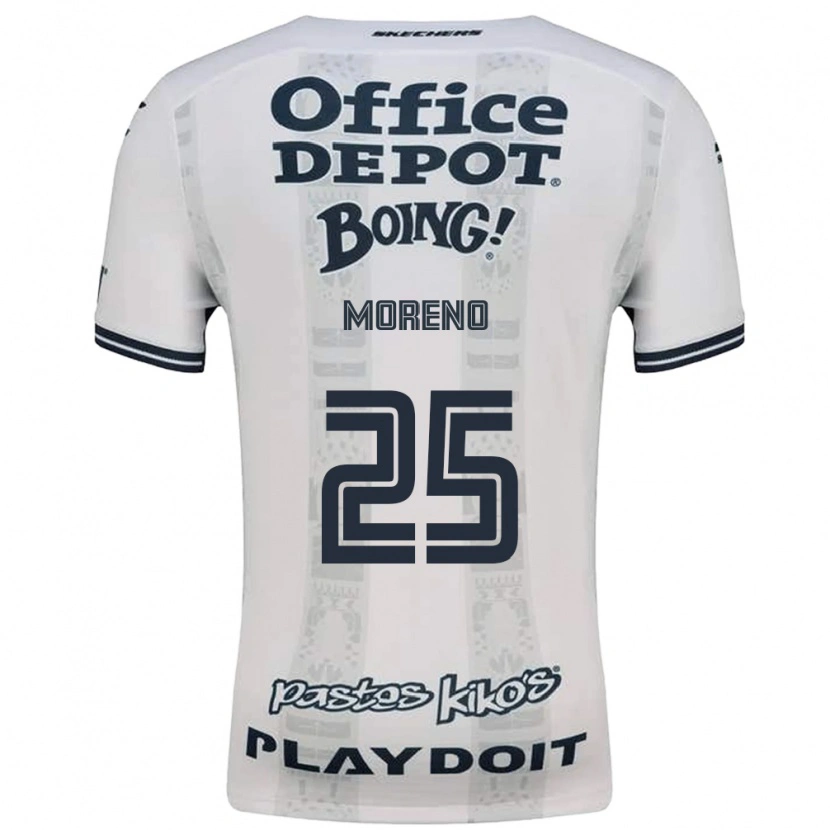 Danxen Mulher Camisola Carlos Moreno #25 Vermelho Branco Preto Alternativa 2026/27 Camisa