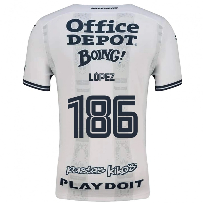 Danxen Mulher Camisola Ángel López #186 Vermelho Branco Preto Alternativa 2026/27 Camisa