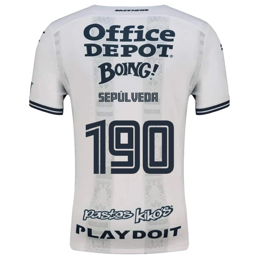 Danxen Mulher Camisola Jeremy Sepúlveda #190 Vermelho Branco Preto Alternativa 2026/27 Camisa