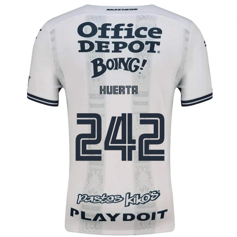 Danxen Mulher Camisola Héctor Huerta #242 Vermelho Branco Preto Alternativa 2026/27 Camisa