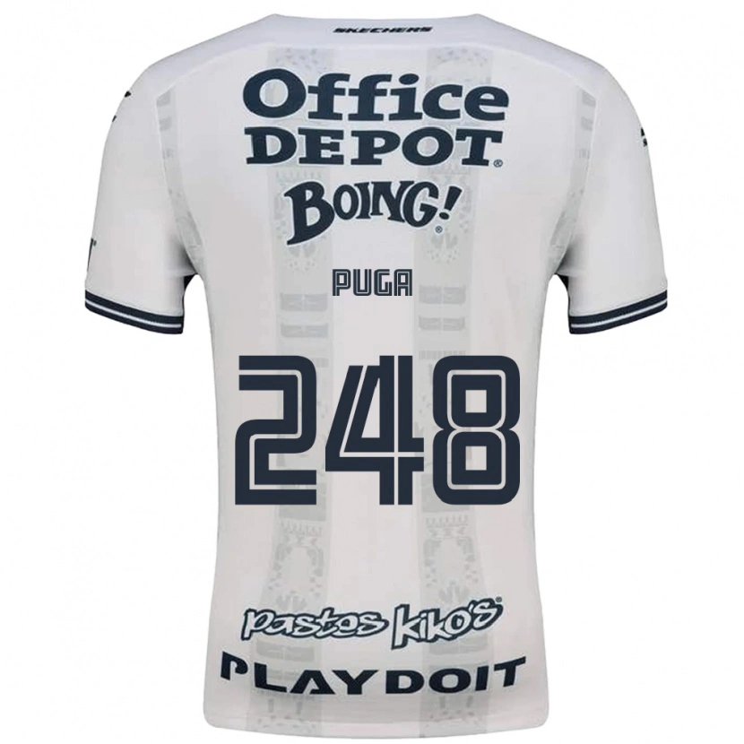 Danxen Mulher Camisola Luis Puga #248 Vermelho Branco Preto Alternativa 2026/27 Camisa
