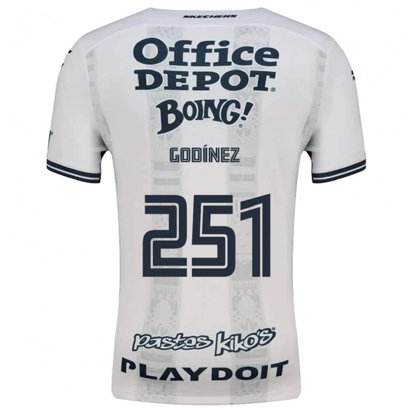 Danxen Mulher Camisola Daniel Godínez #251 Vermelho Branco Preto Alternativa 2026/27 Camisa