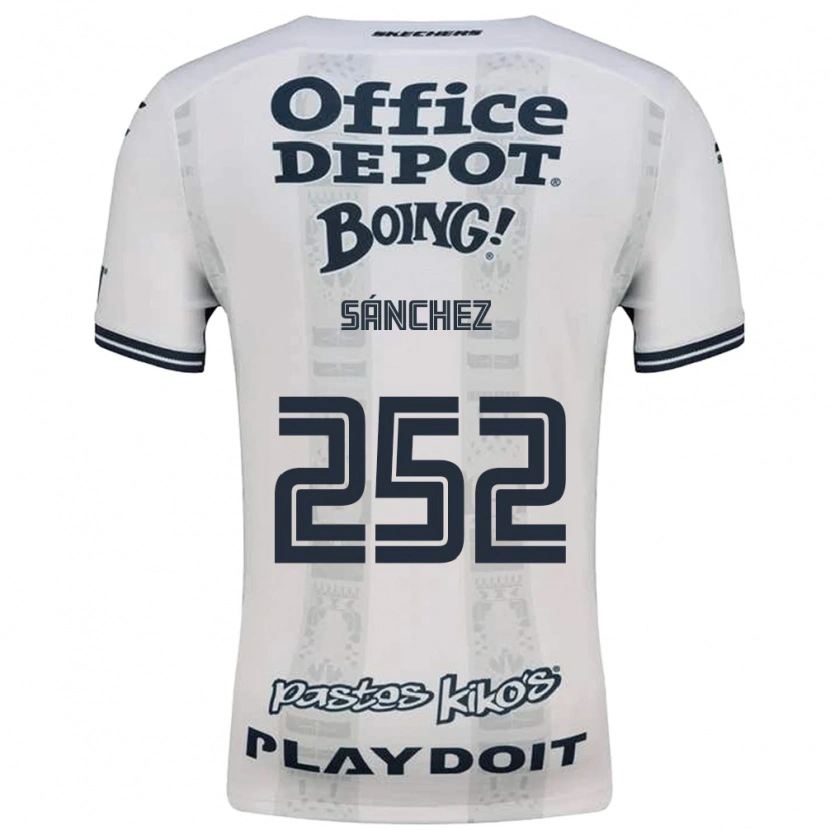 Danxen Mulher Camisola Eliud Sánchez #252 Vermelho Branco Preto Alternativa 2026/27 Camisa