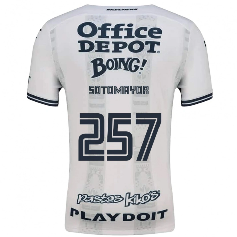 Danxen Mulher Camisola Jacob Sotomayor #257 Vermelho Branco Preto Alternativa 2026/27 Camisa
