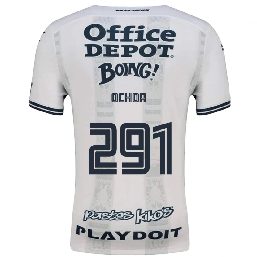 Danxen Mulher Camisola Matteo Ochoa #291 Vermelho Branco Preto Alternativa 2026/27 Camisa