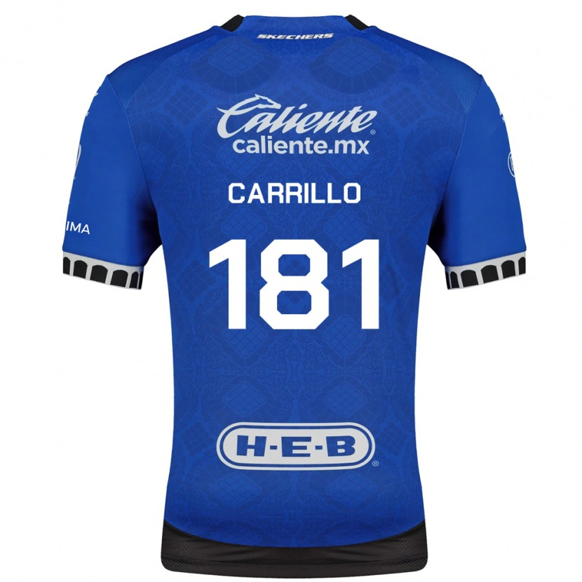 Danxen Mulher Camisola Ángel Carrillo #181 Azul Real Branco Preto Alternativa 2026/27 Camisa