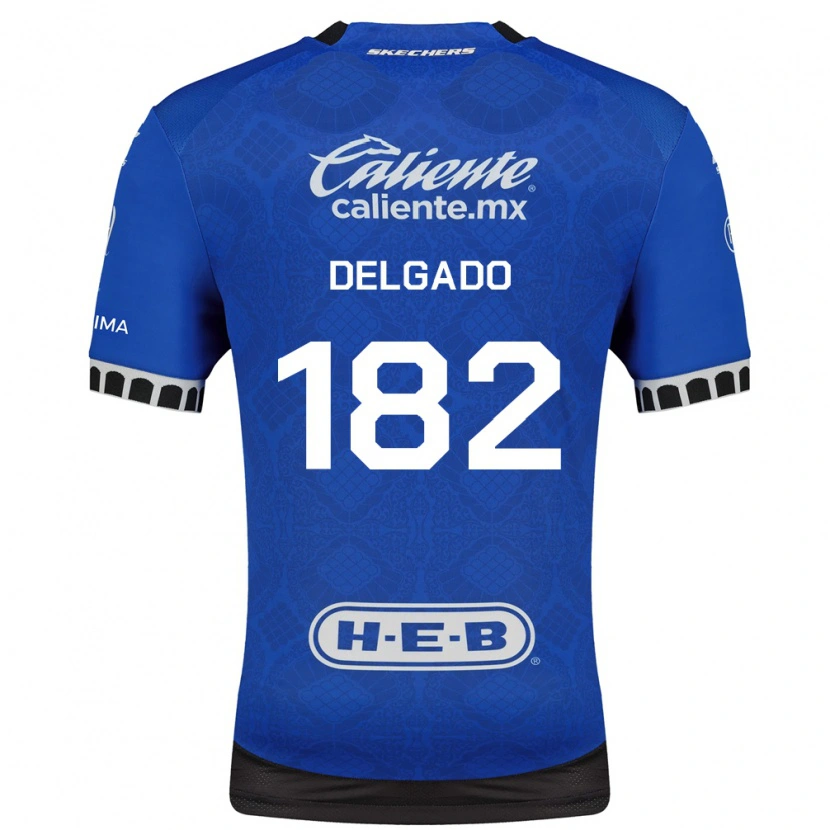 Danxen Mulher Camisola Yael Delgado #182 Azul Real Branco Preto Alternativa 2026/27 Camisa