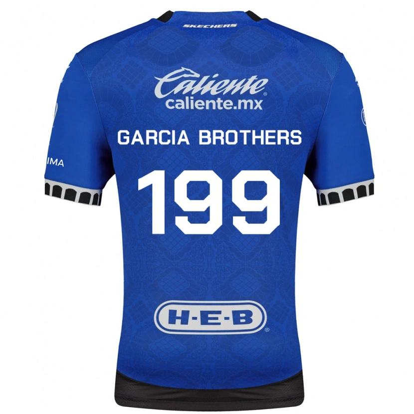 Danxen Mulher Camisola Sergio Garcia Brothers #199 Azul Real Branco Preto Alternativa 2026/27 Camisa