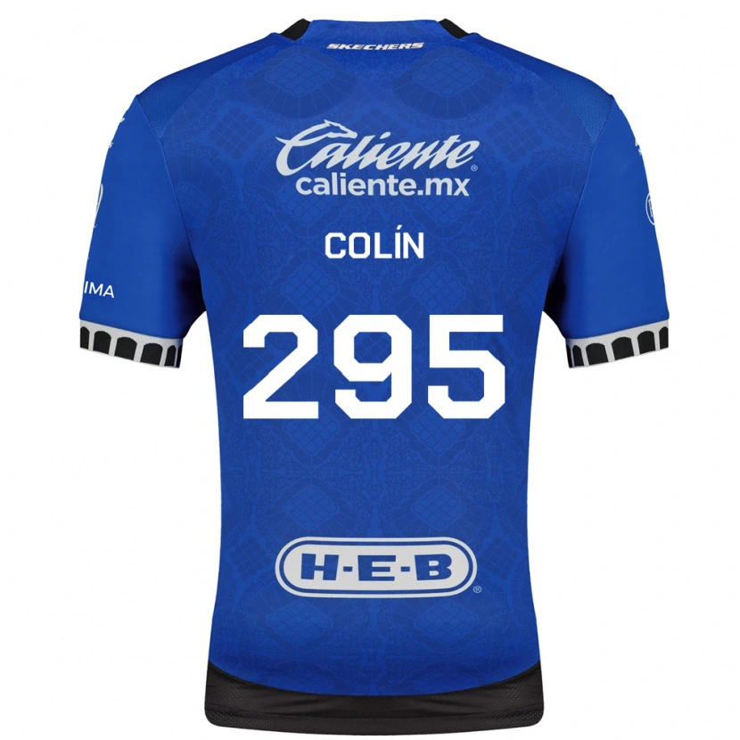 Danxen Mulher Camisola Osvaldo Colín #295 Azul Real Branco Preto Alternativa 2026/27 Camisa