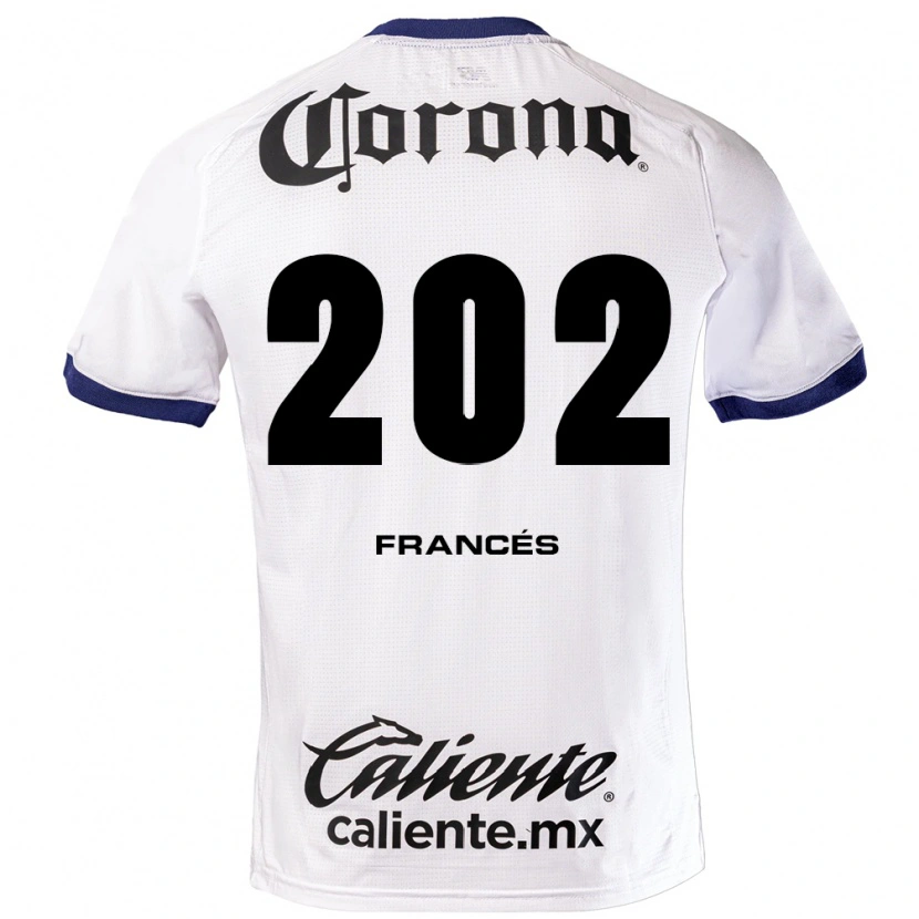Danxen Mulher Camisola Lenin Francés #202 Branco Azul Preto Alternativa 2026/27 Camisa