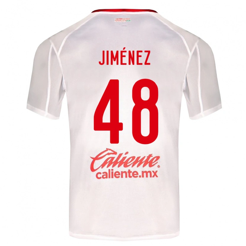 Danxen Mulher Camisola Leonardo Jiménez #48 Branco Verde Vermelho Alternativa 2026/27 Camisa