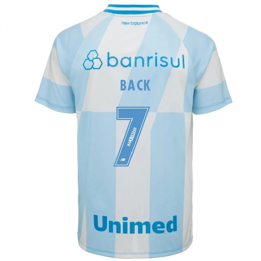 Danxen Mulher Camisola Pri Back #7 Azul Claro Branco Alternativa 2026/27 Camisa