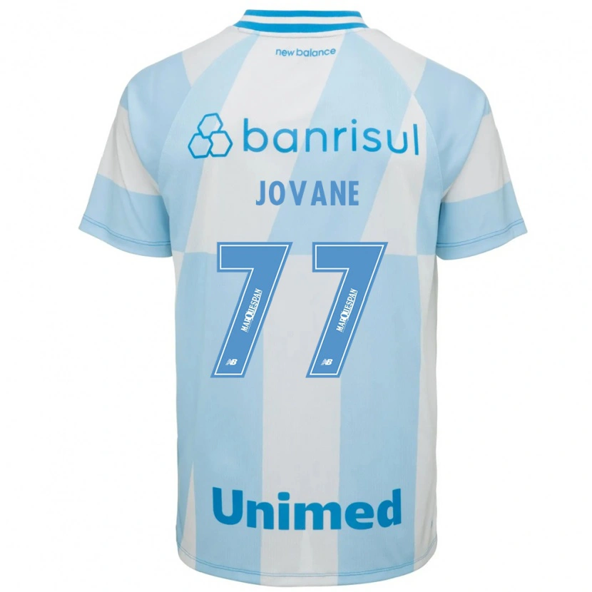 Danxen Mulher Camisola Jovane Cabral #77 Azul Claro Branco Alternativa 2026/27 Camisa