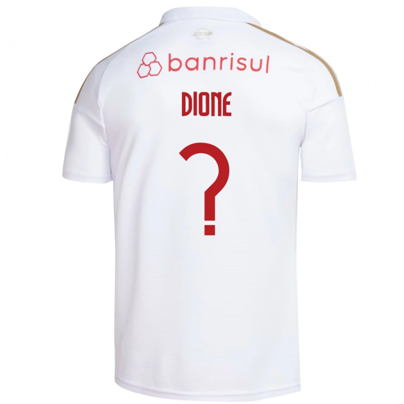 Danxen Mulher Camisola Dione #0 Branco Vermelho Alternativa 2026/27 Camisa