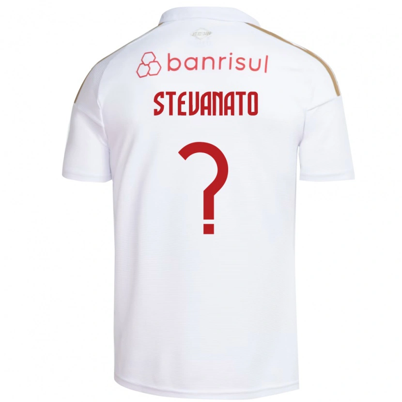 Danxen Mulher Camisola Eduardo Stevanato #0 Branco Vermelho Alternativa 2026/27 Camisa