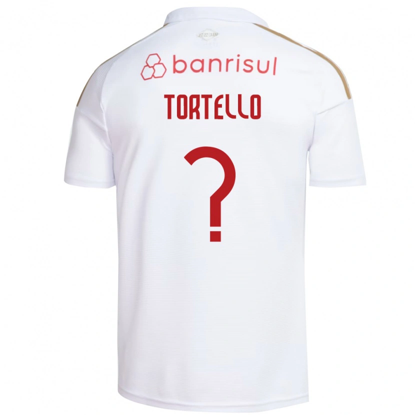 Danxen Mulher Camisola Tortello #0 Branco Vermelho Alternativa 2026/27 Camisa