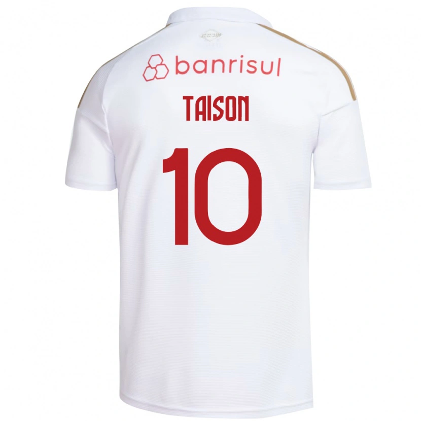 Danxen Mulher Camisola Taison #10 Branco Vermelho Alternativa 2026/27 Camisa
