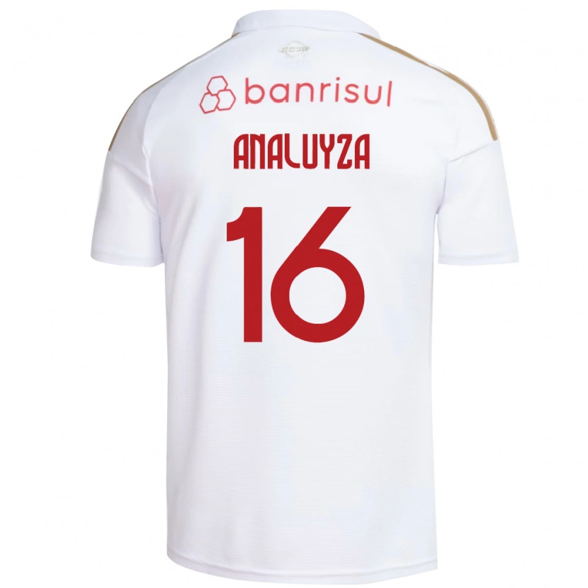 Danxen Mulher Camisola Analuyza #16 Branco Vermelho Alternativa 2026/27 Camisa