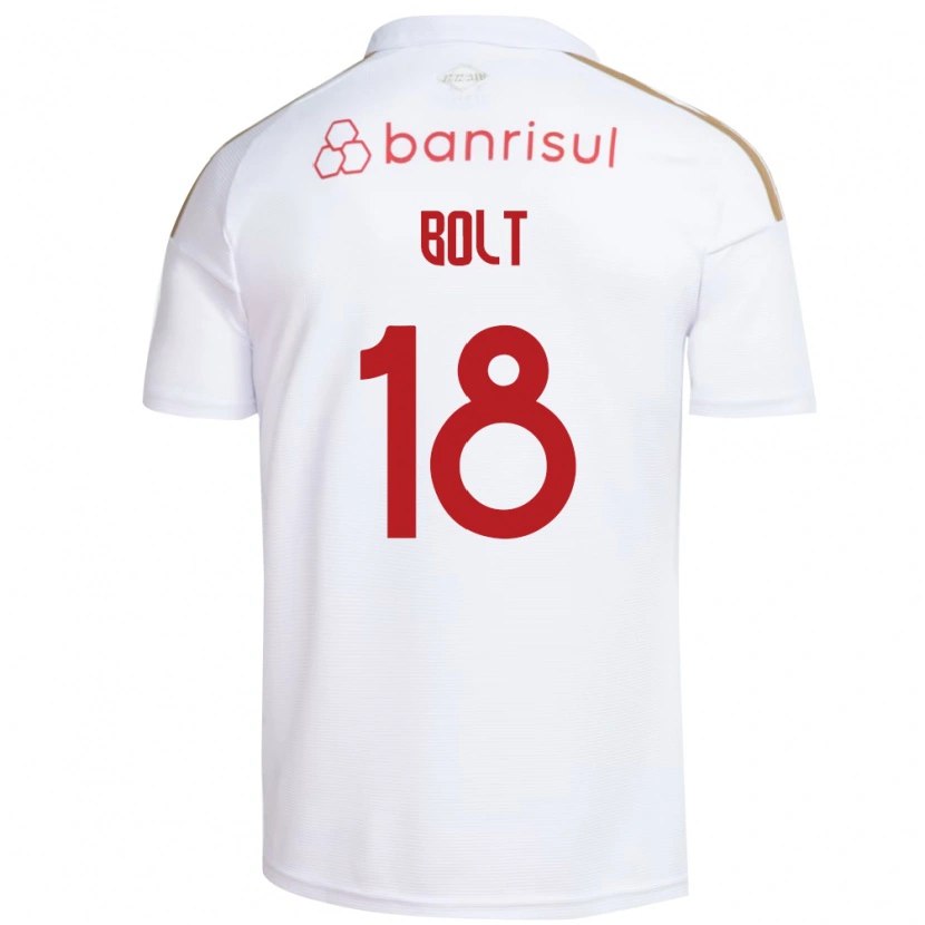 Danxen Mulher Camisola Tamara Bolt #18 Branco Vermelho Alternativa 2026/27 Camisa